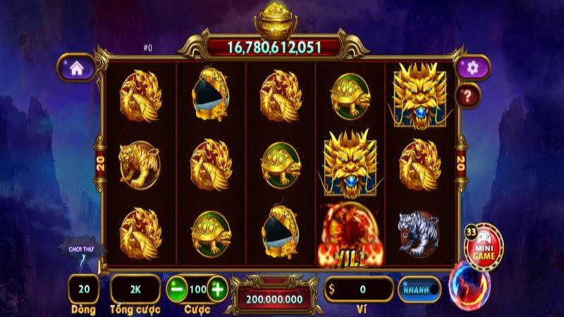 Kho Báu Tứ Linh Blue88